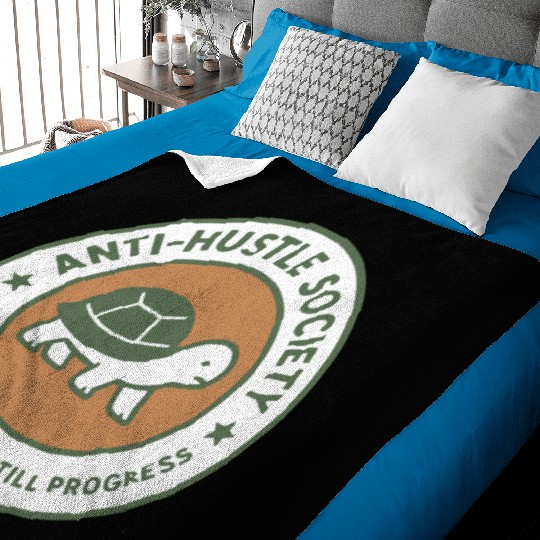 Anti-Hustle Society Baby Blankets