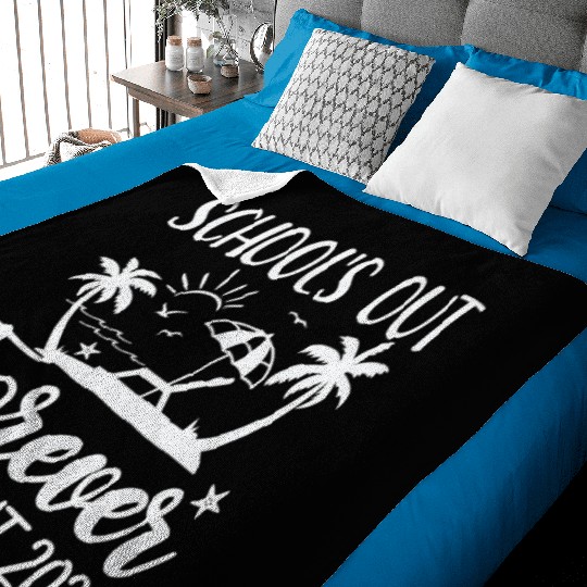 Retired Teacher Retirement Teacher 2025 Baby Blankets