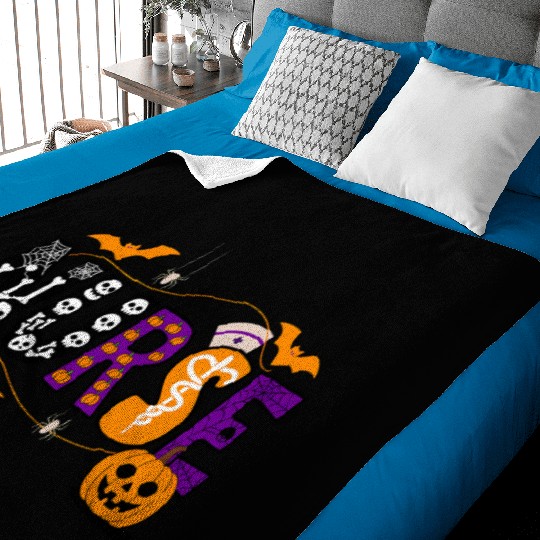 Halloween Nurse Baby Blankets
