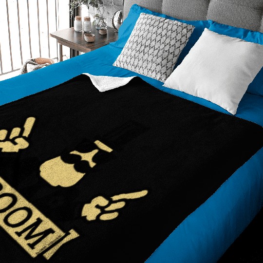 Pointing Groom (Stag Night / Bachelor Party / 2C) Baby Blankets