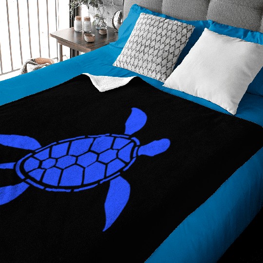 Turtle Tortoise Shell Pattern Symbol Fun Logo Cool Baby Blankets