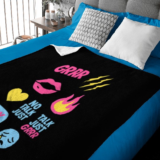 Sticker Grrr – TikTok Baddie Pack Baby Blankets