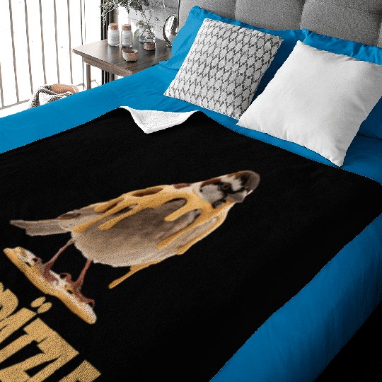 Käsespätzle Sparrow Delight With Cheesy Drizzle Baby Blankets