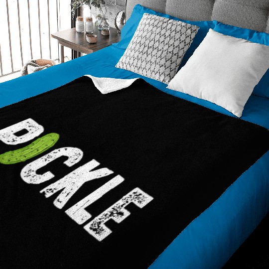 Pickle Fermented Cucumber Pickles Baby Blankets