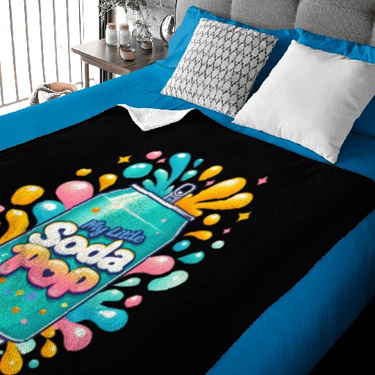 My Little Soda Pop Kids K Pop Music Matching Baby Blankets