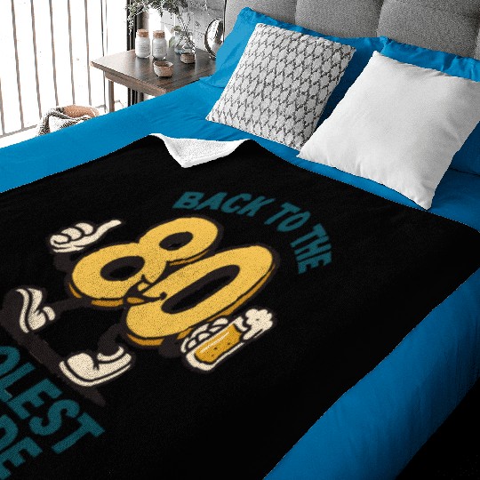 80s back to the coolest decade Baby Blankets