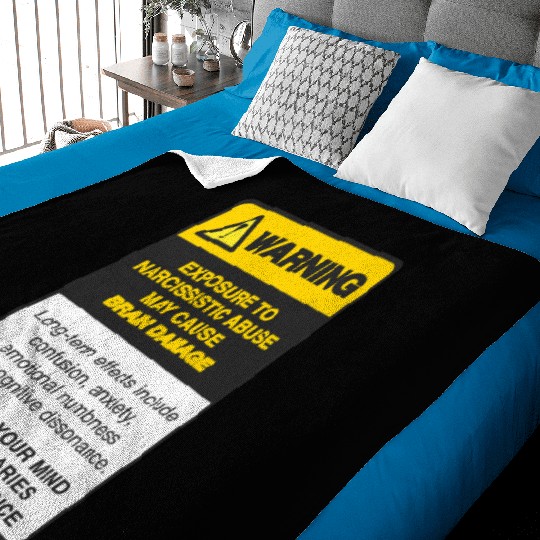 Warning Baby Blankets