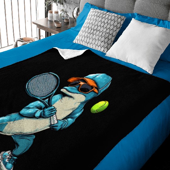 Dolphins Tennis Baby Blankets