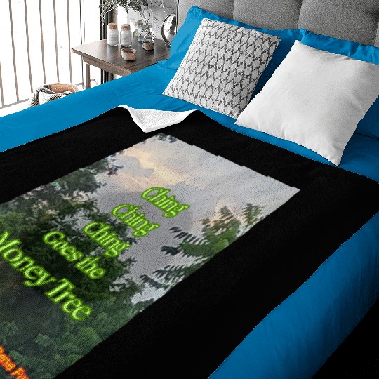 Ching Ching Money Tree Song Baby Blankets