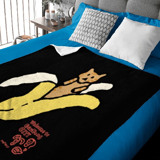 Bananyang - 011. Cheese Tabby Baby Blankets