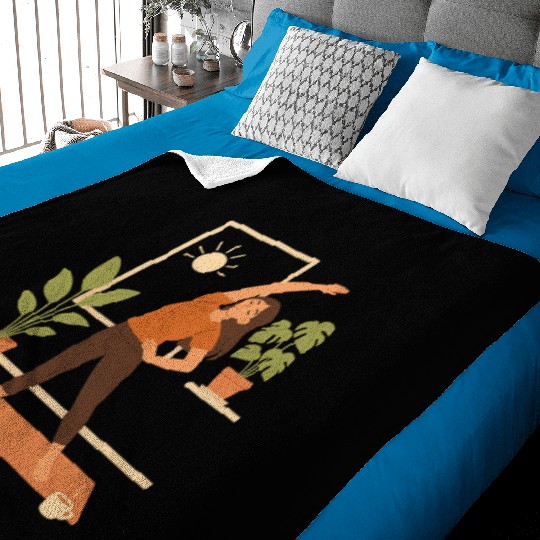 Sunrise Yoga Serenity Design Baby Blankets