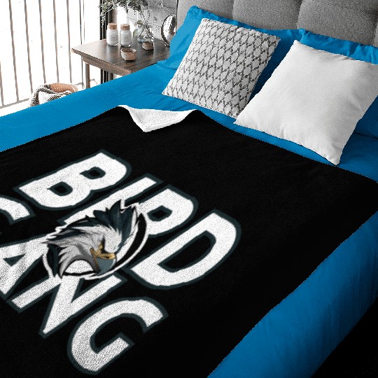 Eagle Head Bird Gang Logo Design Baby Blankets