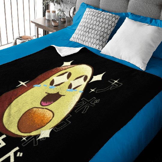 Sparkling Avocado Joy Baby Blankets