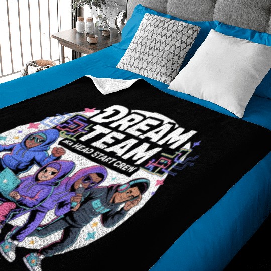 Dream Team Vibes: Head Start Crew Edition Baby Blankets