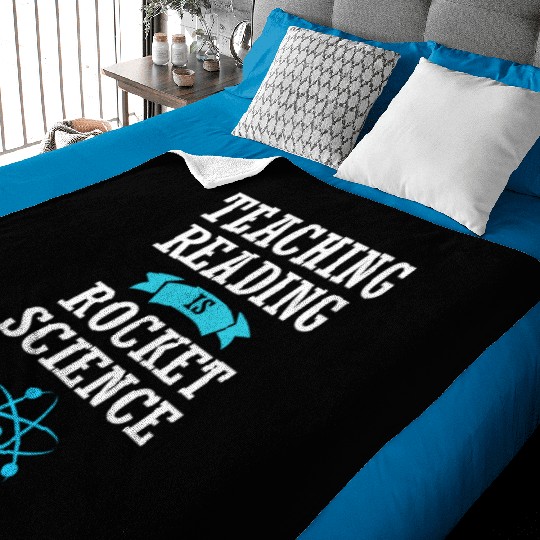 Reading Teacher Librarian Book Baby Blankets