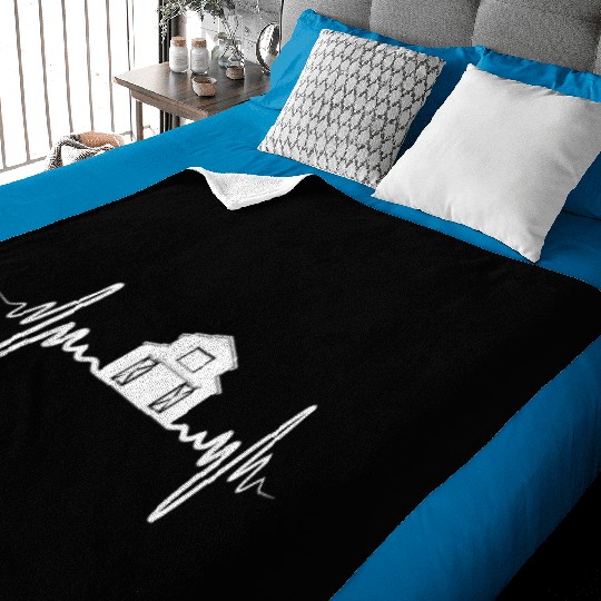 Heartline Farm House Baby Blankets