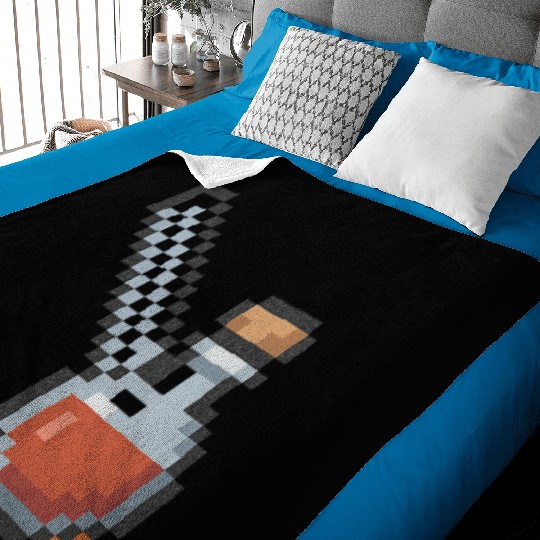 Pixel Art Vampire Potion Design Baby Blankets