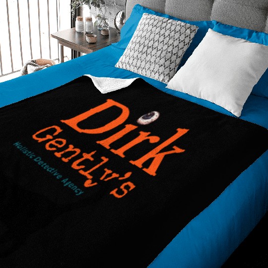 Dirk Gently Holistic Mayhem Fan Baby Blankets