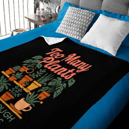 Plantita Latina Plant Mom Plantita Life Hispanic Baby Blankets