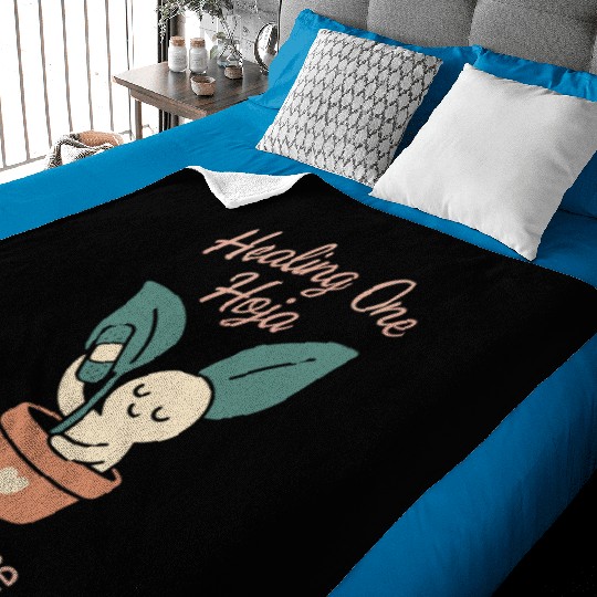 Plantita Latina Plant Mom Plantita Life Hispanic Baby Blankets