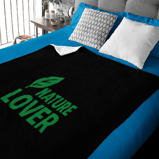 Eco-Friendly Leaf Nature Lover Baby Blankets
