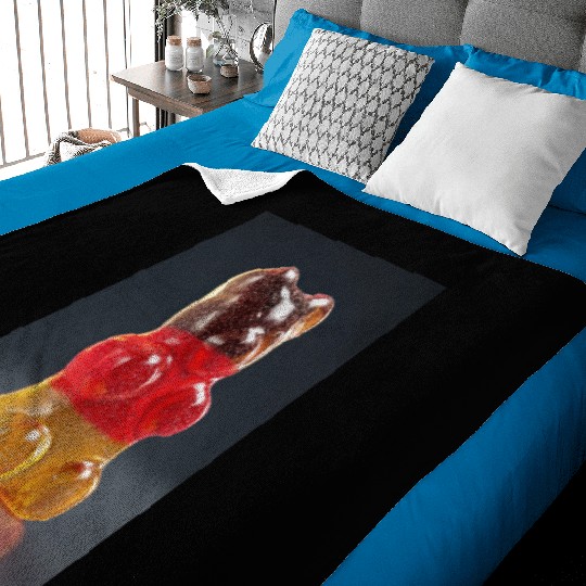 Transparent German Gummy Bear Baby Blankets
