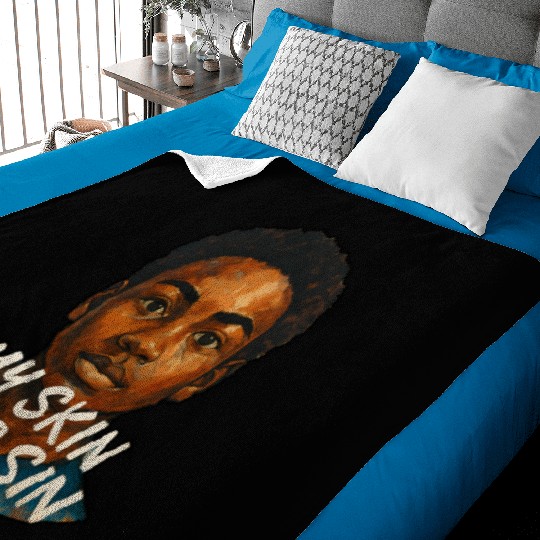 My Skin is NO Sin Baby Blankets