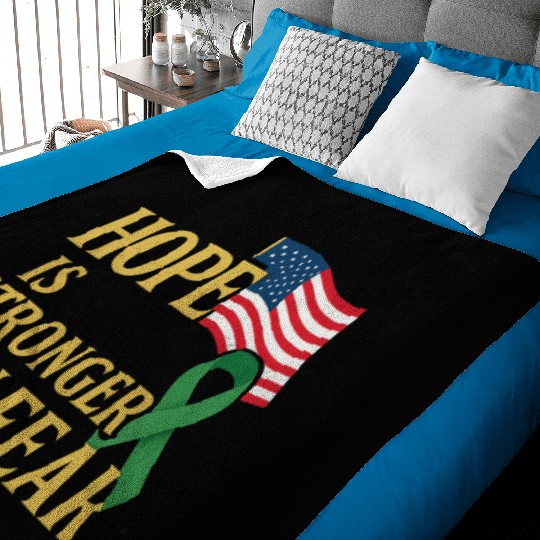 Childhood Cancer Awareness Baby Blankets