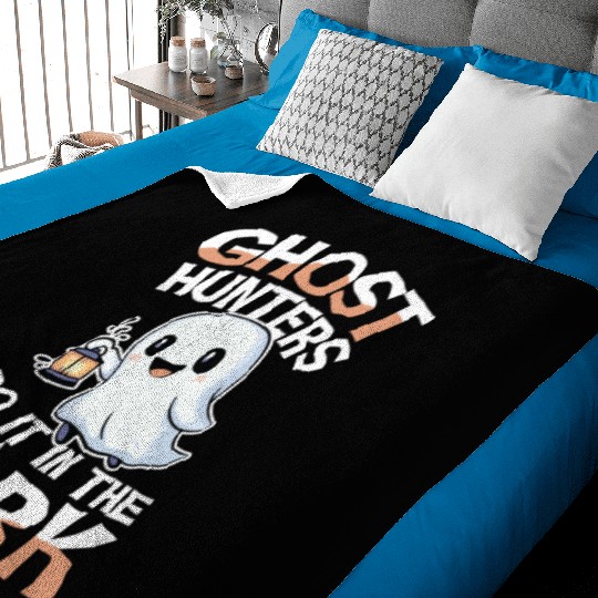 Ghost Hunters Do It In The Dark Cute Ghost Baby Blankets