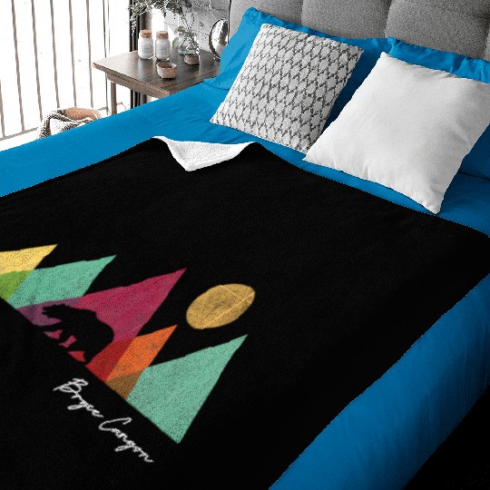 Bryce Canyon National Park Colorful Bear Mountains Baby Blankets