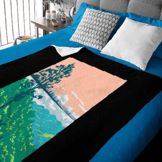 Great Smoky Mountains National Park Gatlinburg WPA Baby Blankets