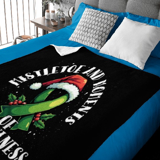 Let Your Mental Health Be Merry and Bright Holiday Baby Blankets