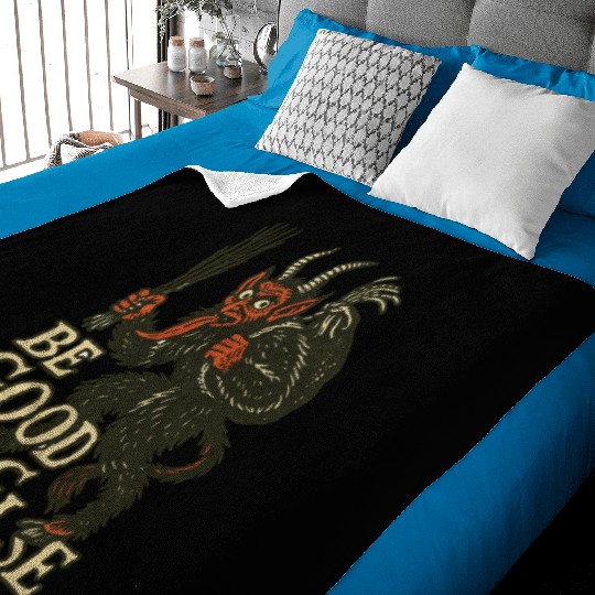 Krampus Baby Blankets