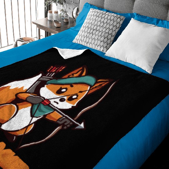 target locked - archer fox Baby Blankets