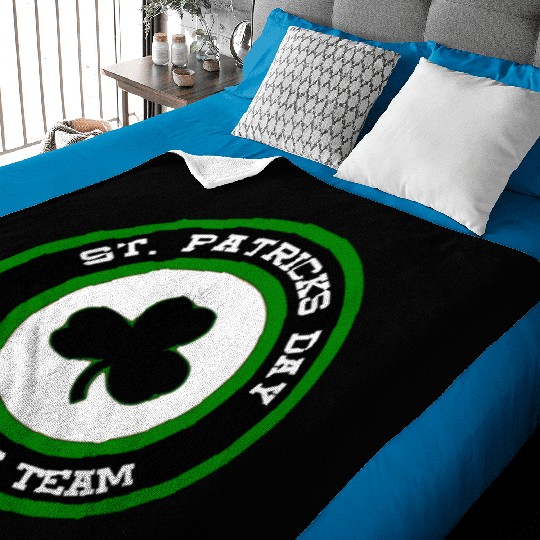 Sta Patrick's Day Drinking Team Baby Blankets