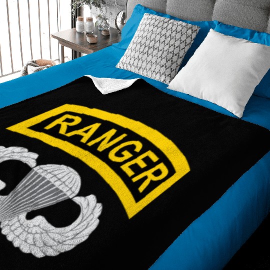 Airborne Ranger Baby Blankets