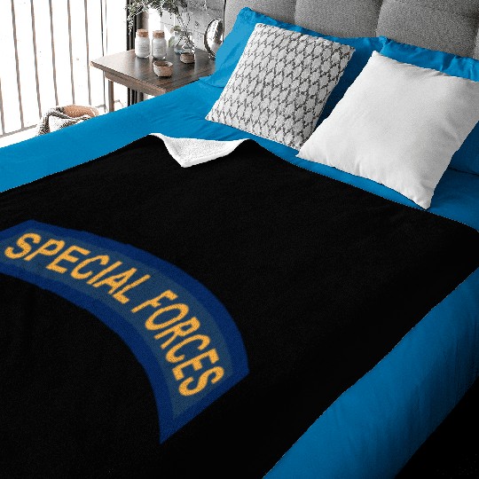 Special Forces tab Baby Blankets