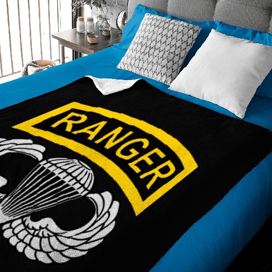 Airborne Ranger Baby Blankets