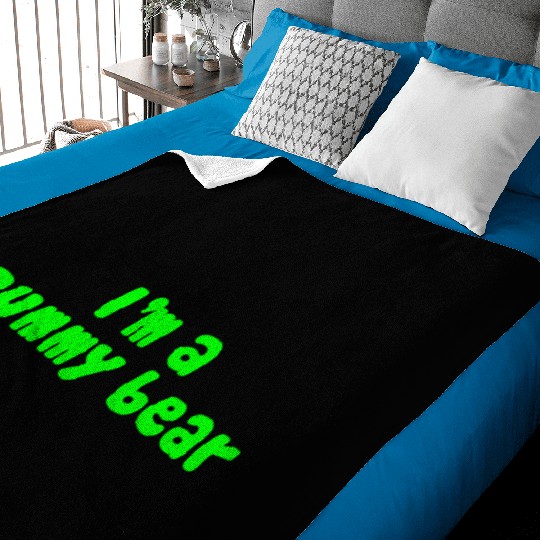 I'm A Gummy Bear Lyrics Baby Blankets