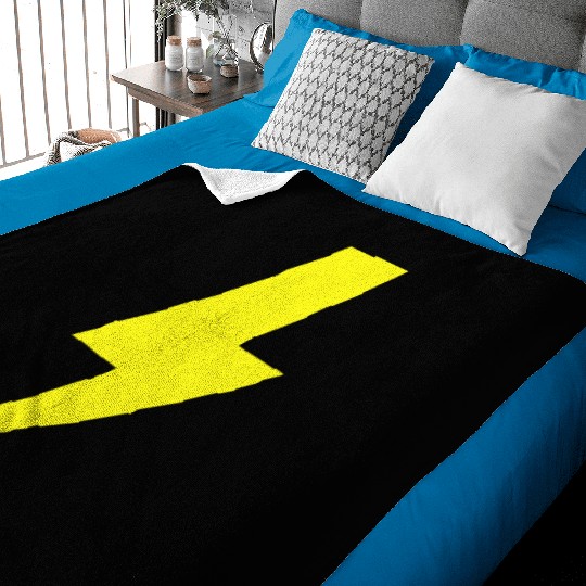 Lightning Bolt Baby Blankets