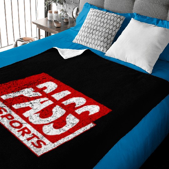 Old School Retro PASS Sports Detroit Baby Blankets
