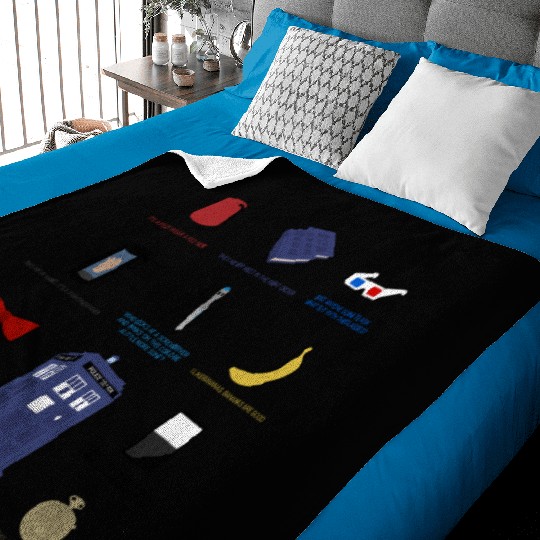 Doctor Who Items Baby Blankets