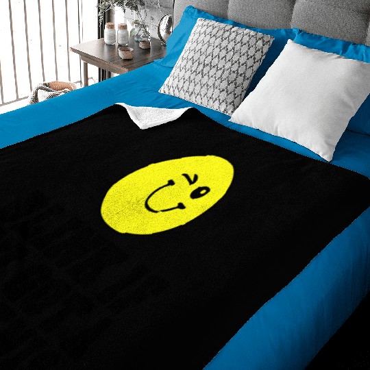 BLINK IF YOU GOT A BIG PENIS Baby Blankets