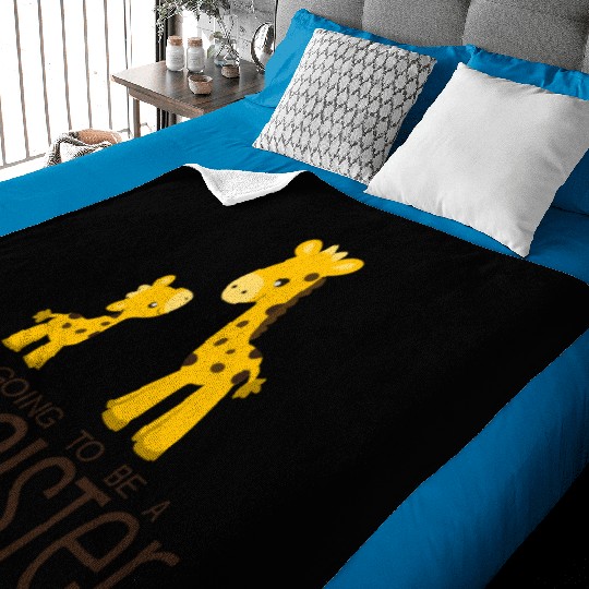 I am going to be a Big Sister Baby Blankets