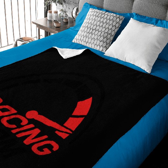 Racing team speedometer quick lawn Baby Blankets