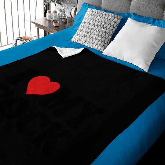 I love my cock Baby Blankets