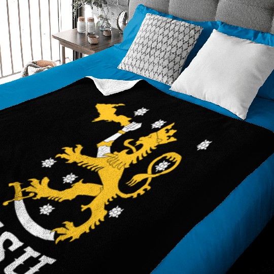 Sisu U.P. Upper Peninsula Yooper Baby Blankets Baby Blankets Baby Blankets