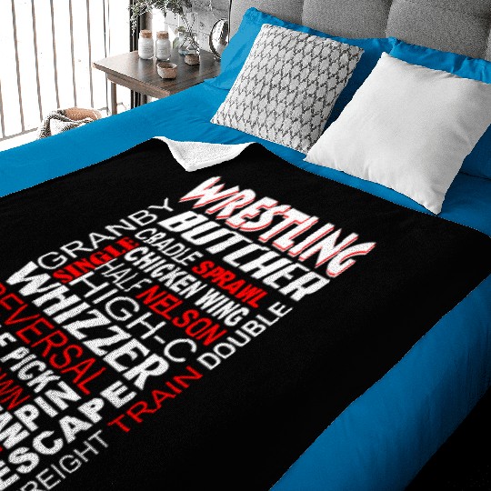 Wrestling - Butcher Freight train double Baby Blankets