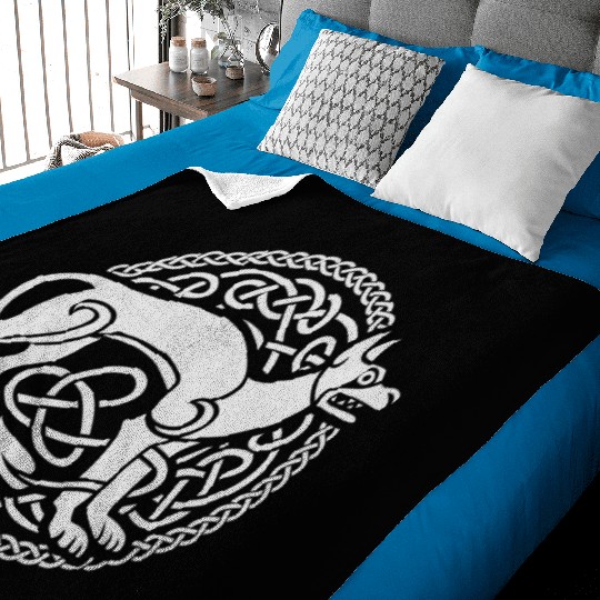 Celtic Ornament Ireland Baby Blankets Design