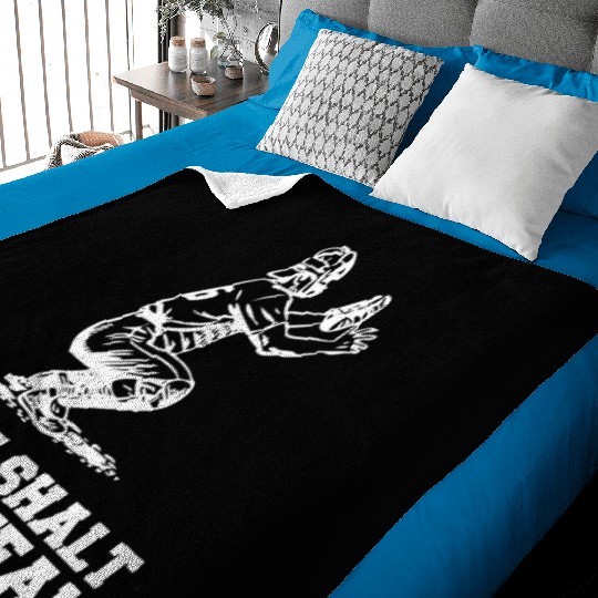 Thou Shalt Not Steal Baseball Catcher Joke Baby Blankets